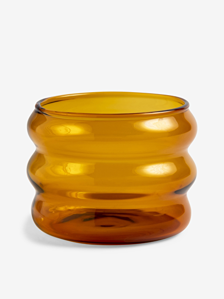 VERRE A EAU CHUBBY ORANGE - &KLEVERING  Orange , Maison Bensimon