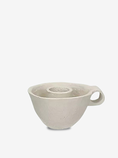 BOUGEOIR FINN BEIGE - POMAX  Beige , Maison Bensimon