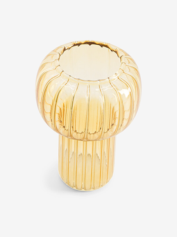 VASE TWIST S JAUNE D9.5 H13 - MAISON BENSIMON Jaune , Maison Bensimon