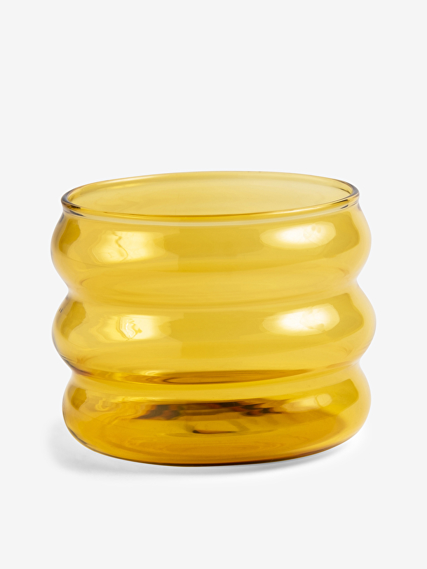 VERRE A EAU CHUBBY JAUNE - &KLEVERING Jaune , Maison Bensimon