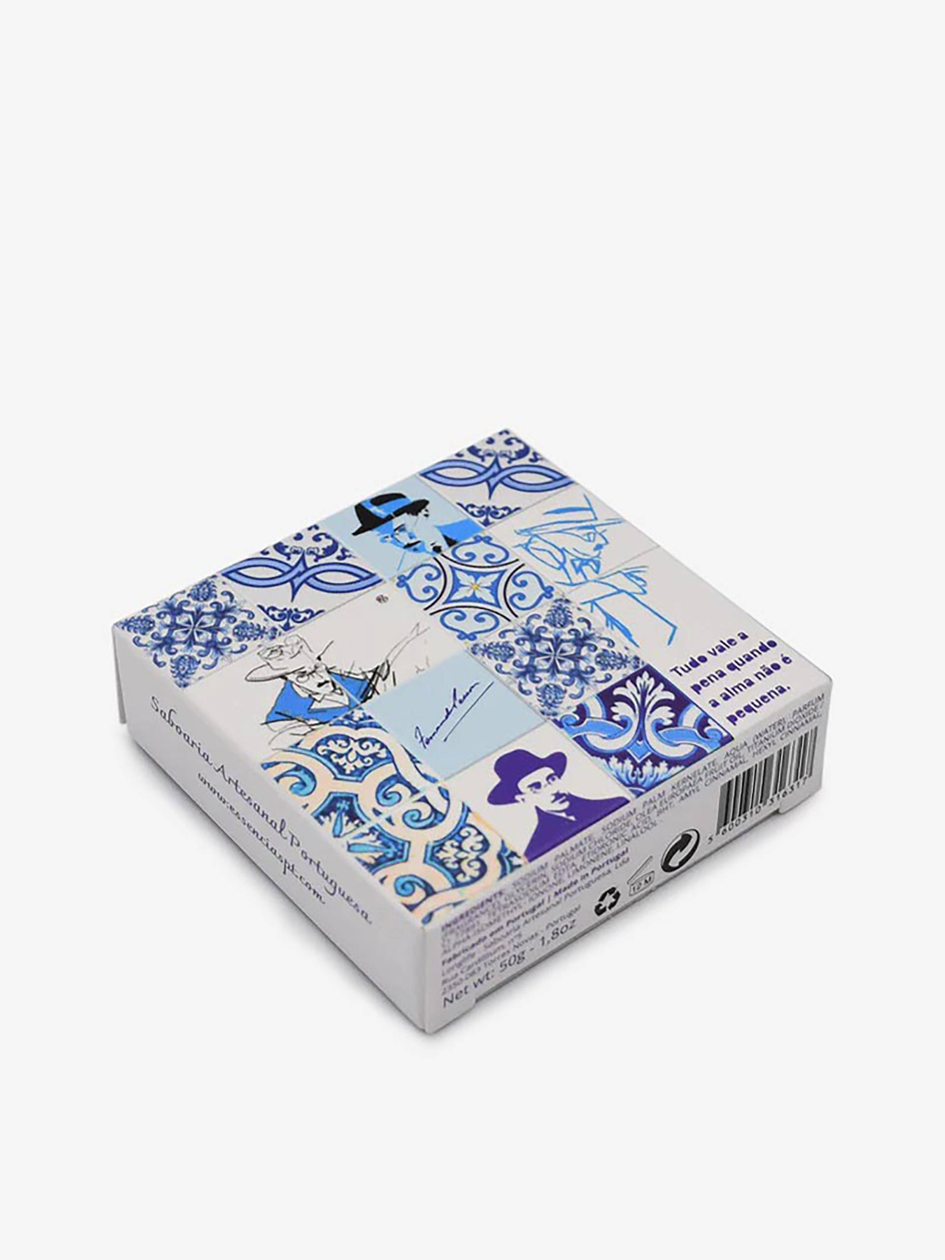 SAVON FERNANDO PESSOA Bleu , Maison Bensimon