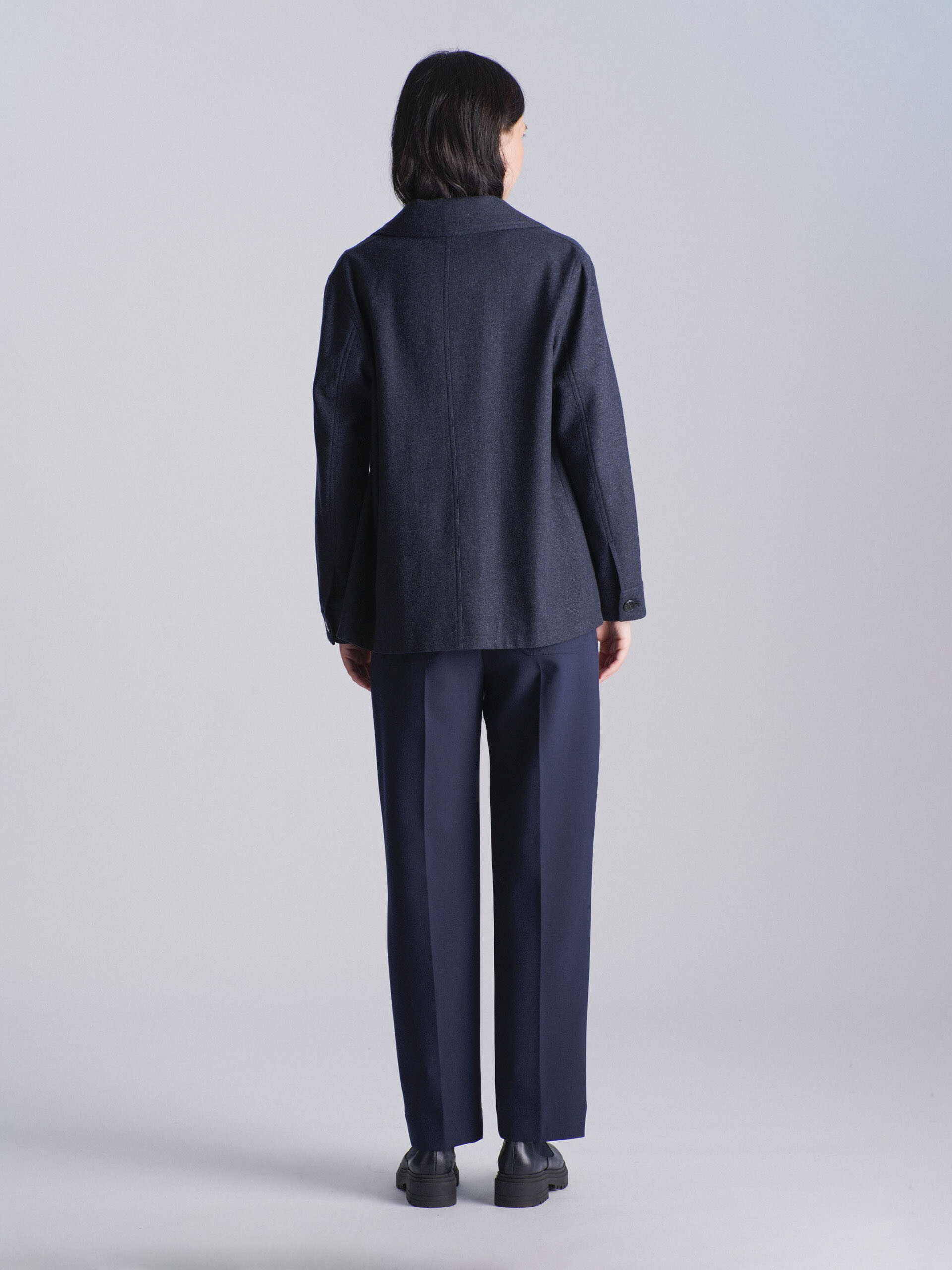VESTE HADRIELA  Bleu nuit , Pr&ecirc;t-&agrave;-porter Bensimon