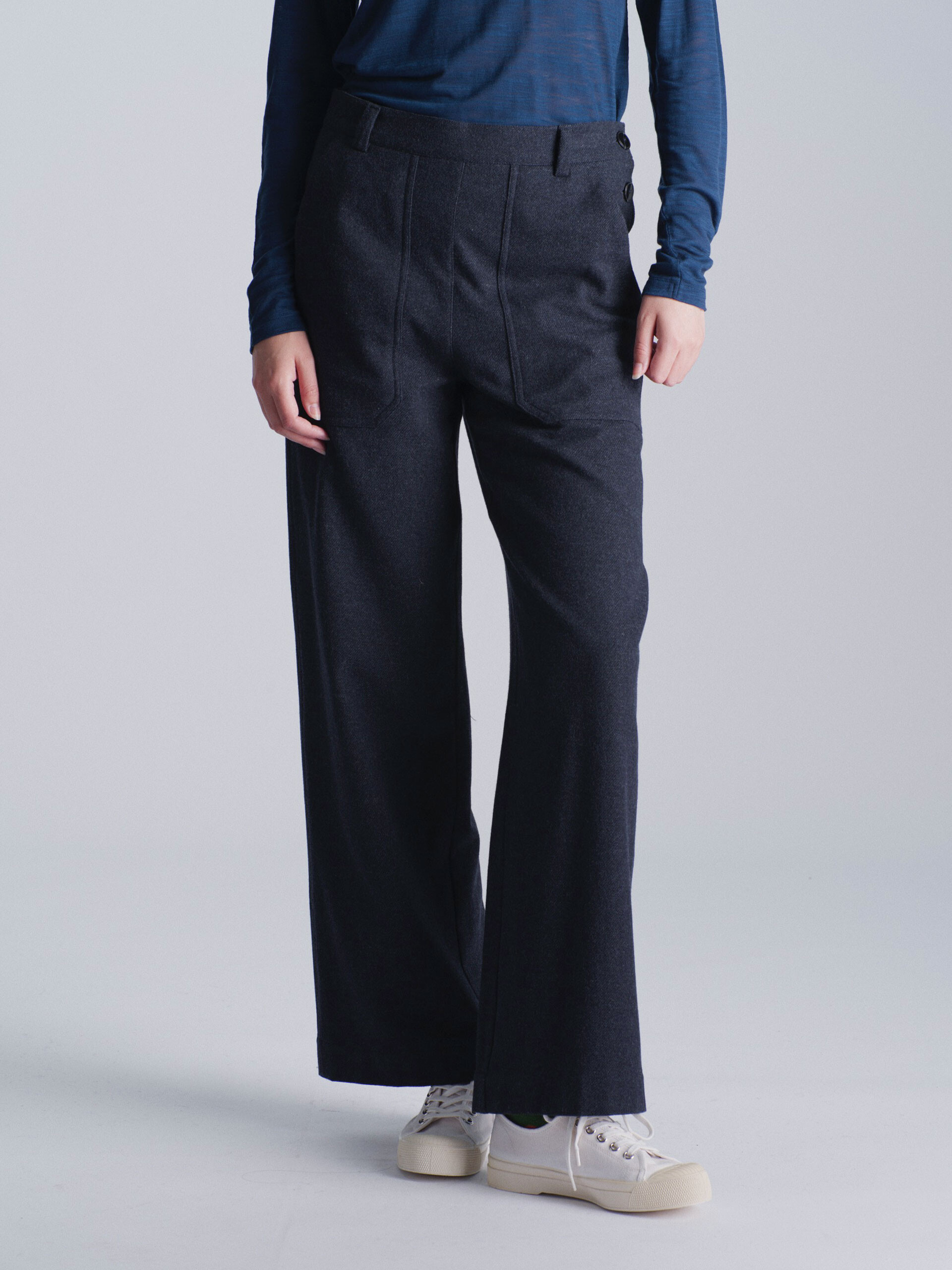 PANTALON MOÏSE Bleu nuit , Prêt-à-porter Bensimon
