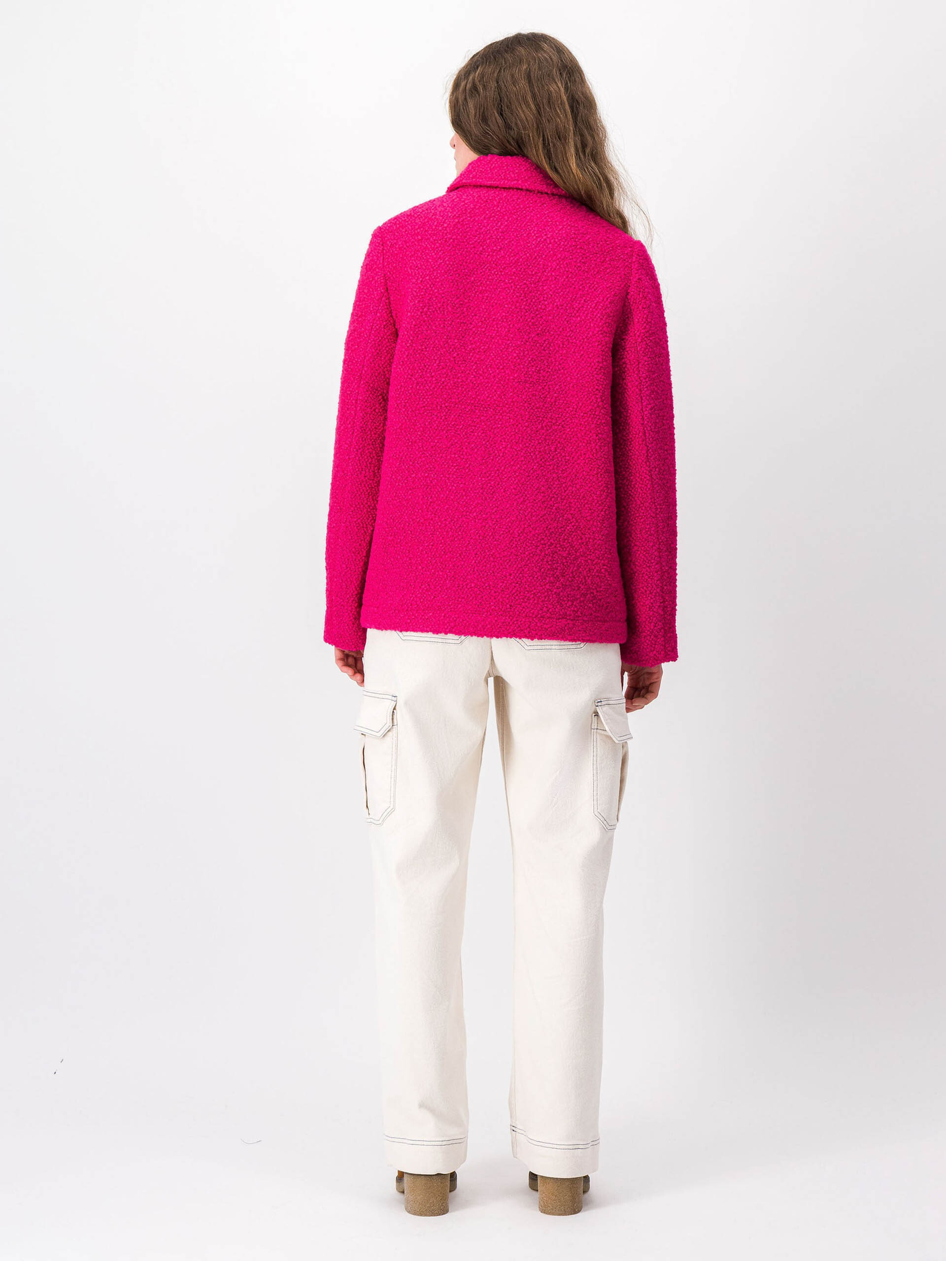 VESTE GOLTAN  Framboise , Pr&ecirc;t-&agrave;-porter Bensimon