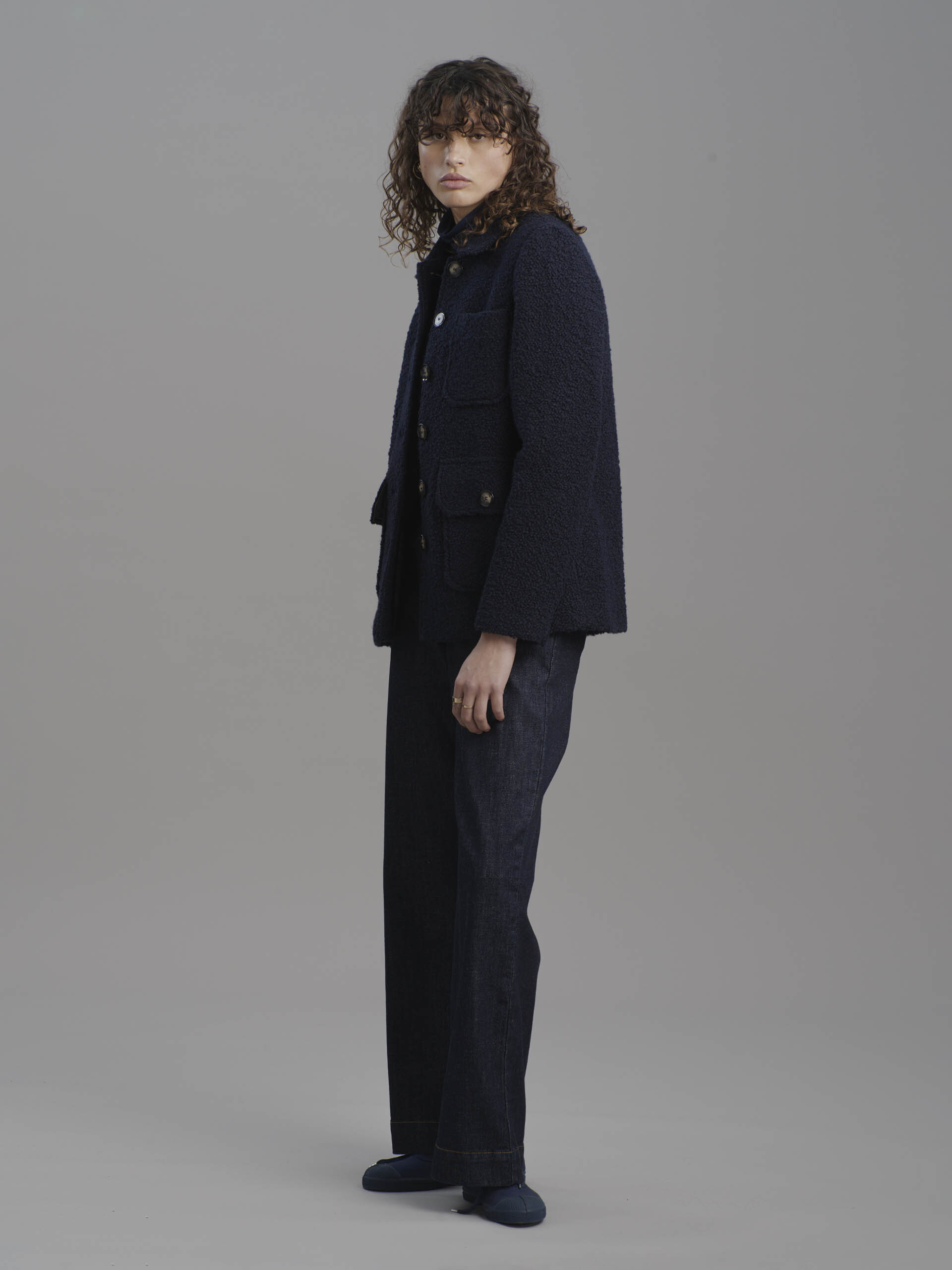 VESTE GOLTAN  Marine , Pr&ecirc;t-&agrave;-porter Bensimon