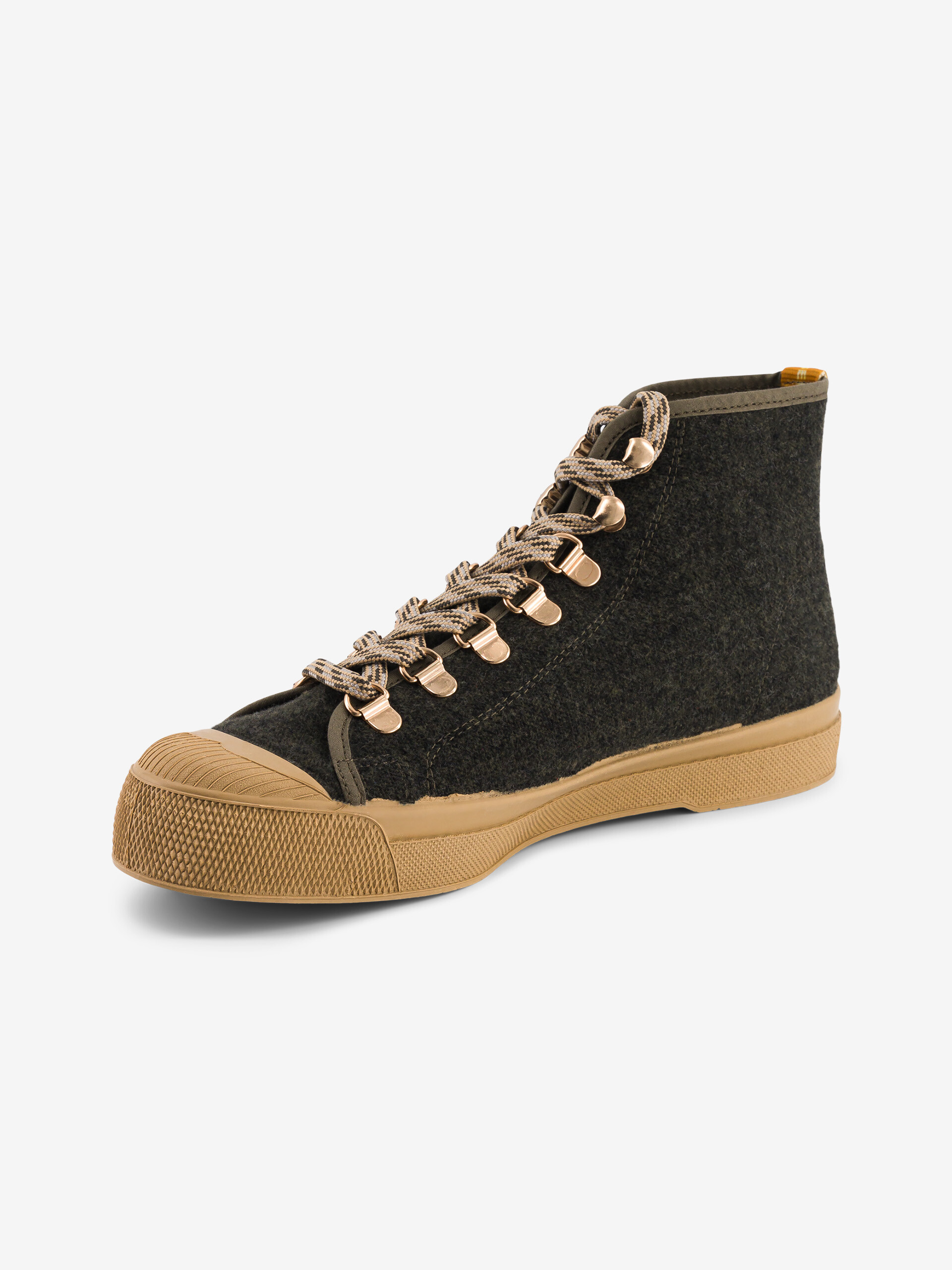 STELLA FEMME FLANELLE  Kaki , Tennis & Chaussures Bensimon