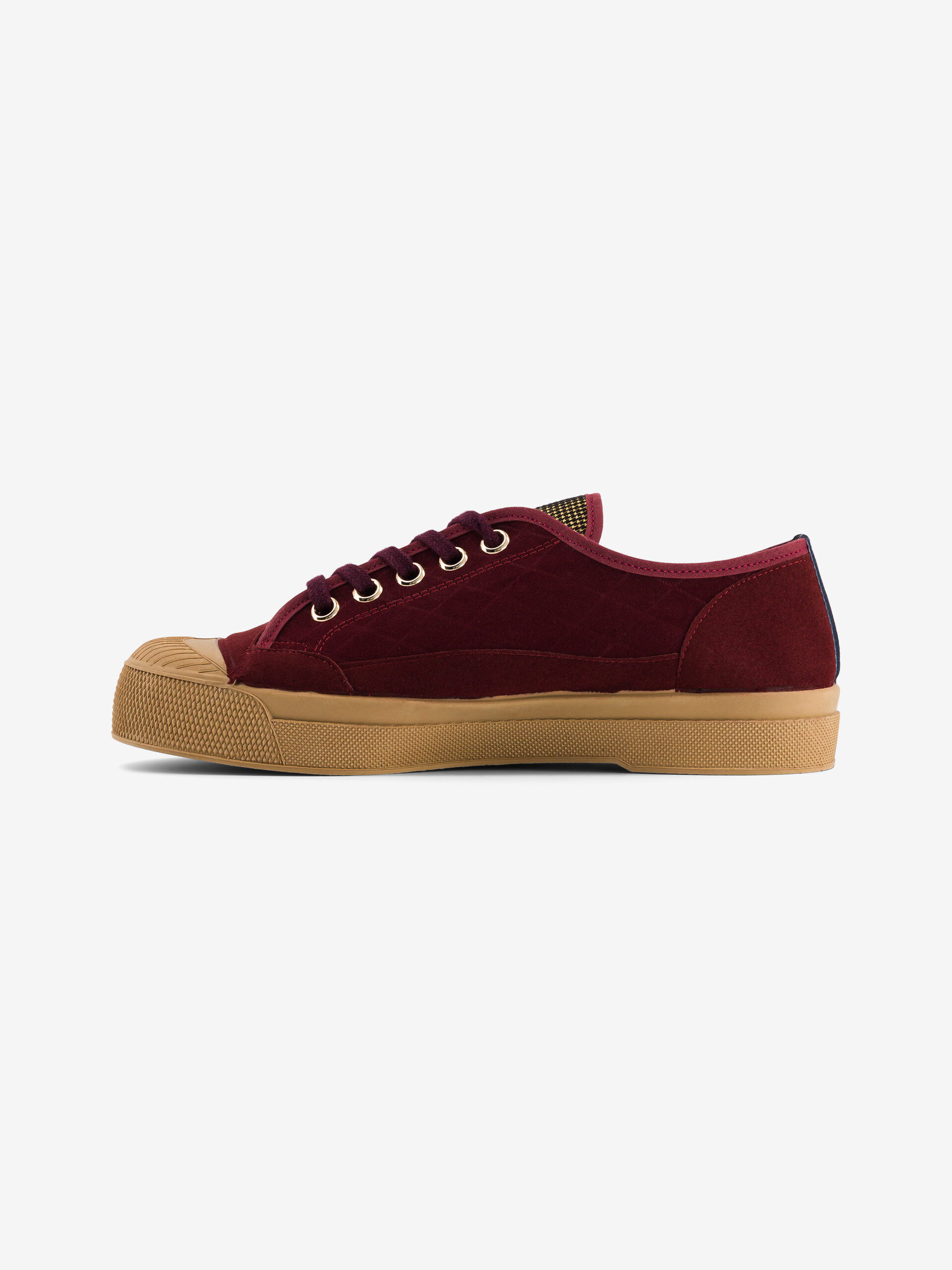 ROMY FEMME PADDING Aubergine , Tennis & Chaussures Bensimon