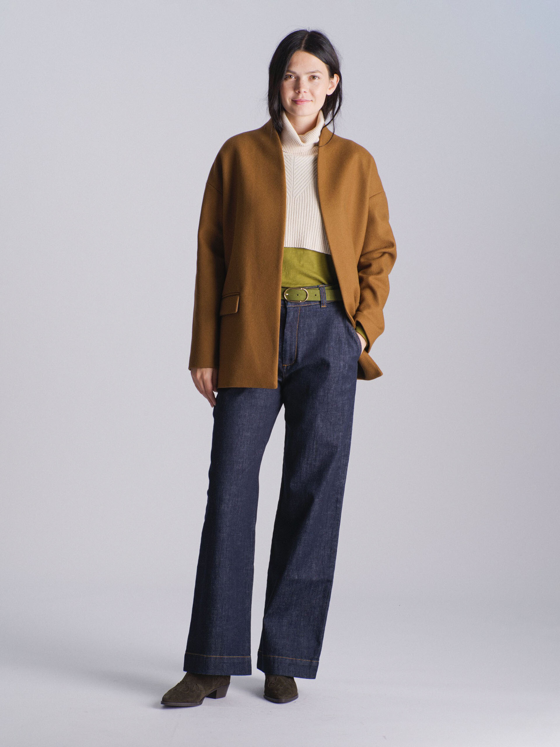 MANTEAU MIRTA Cuivre , Prêt-à-porter Bensimon