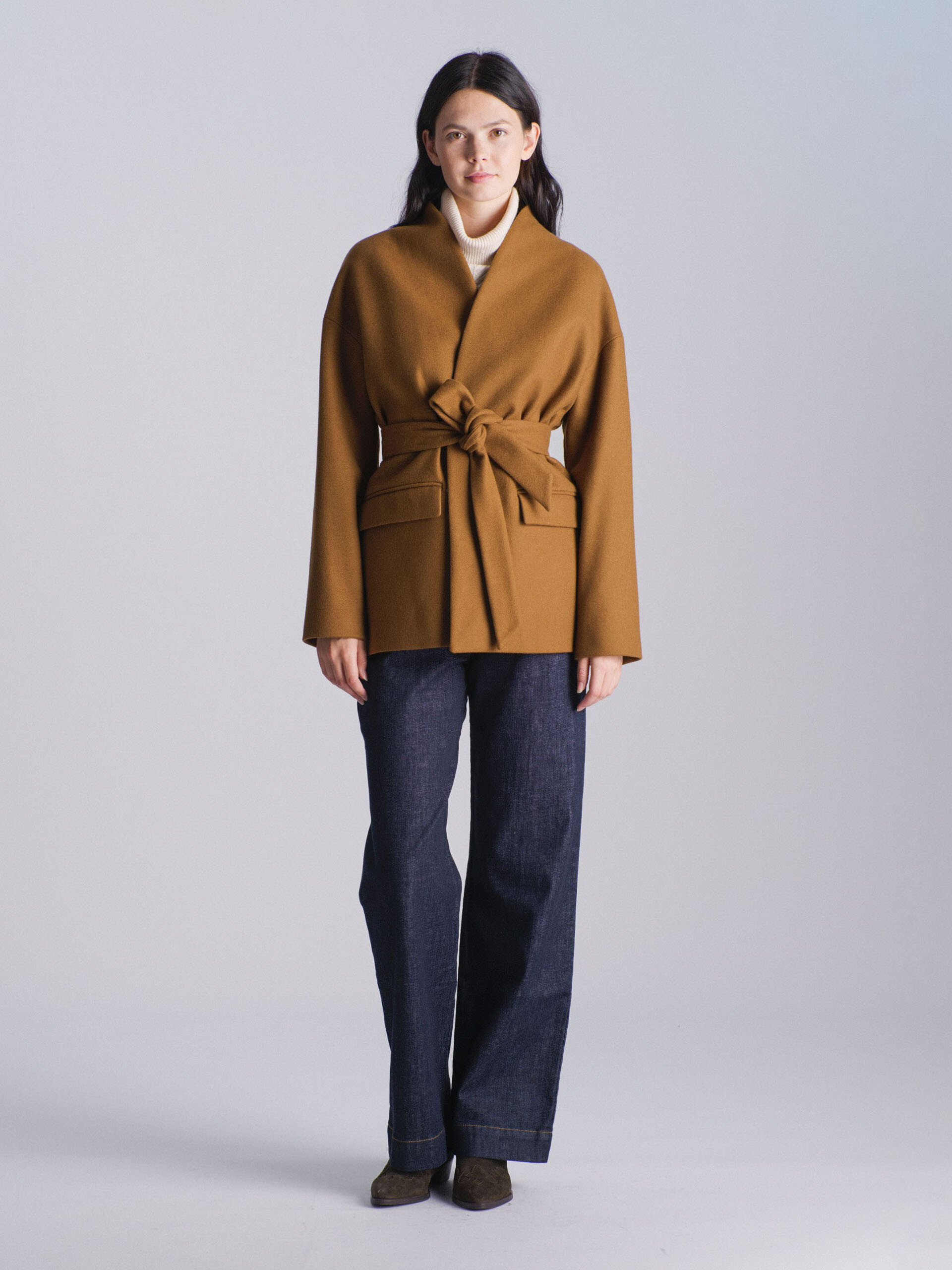 MANTEAU MIRTA Cuivre , Prêt-à-porter Bensimon