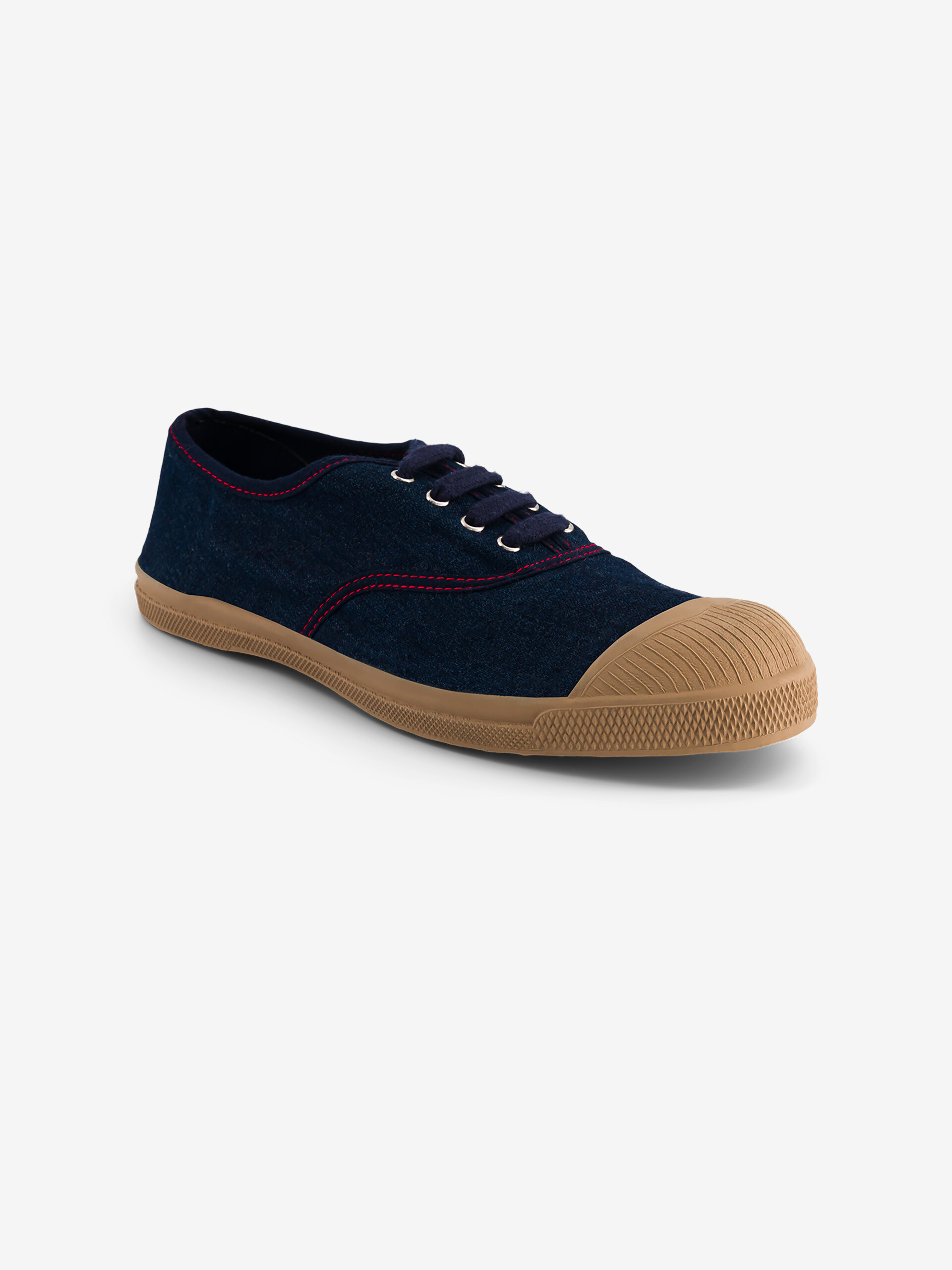 TENNIS LACET FEMME DENIM BRUT  Denim , Tennis & Chaussures Bensimon