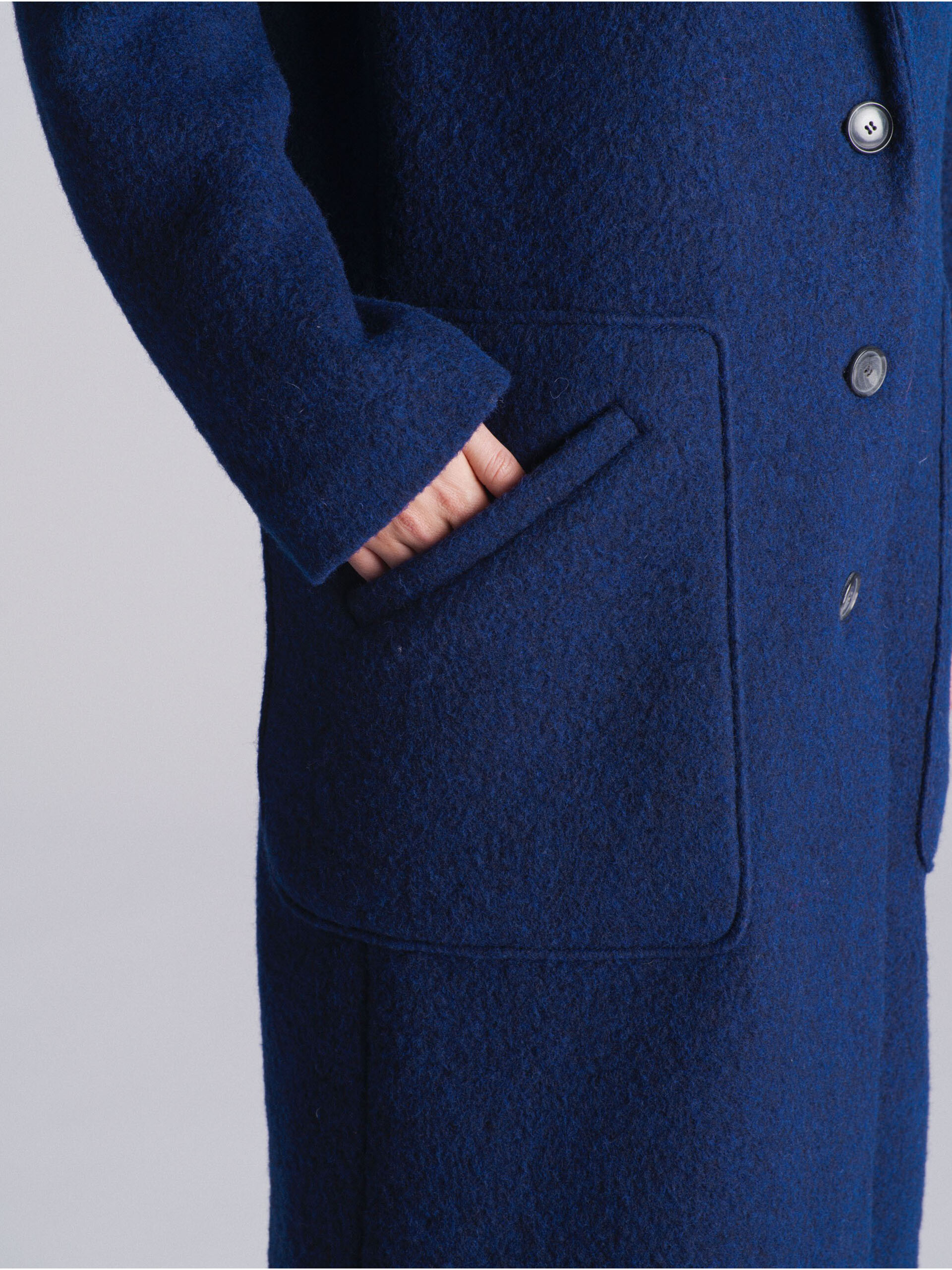 MANTEAU KACEY  Encre , Pr&ecirc;t-&agrave;-porter Bensimon