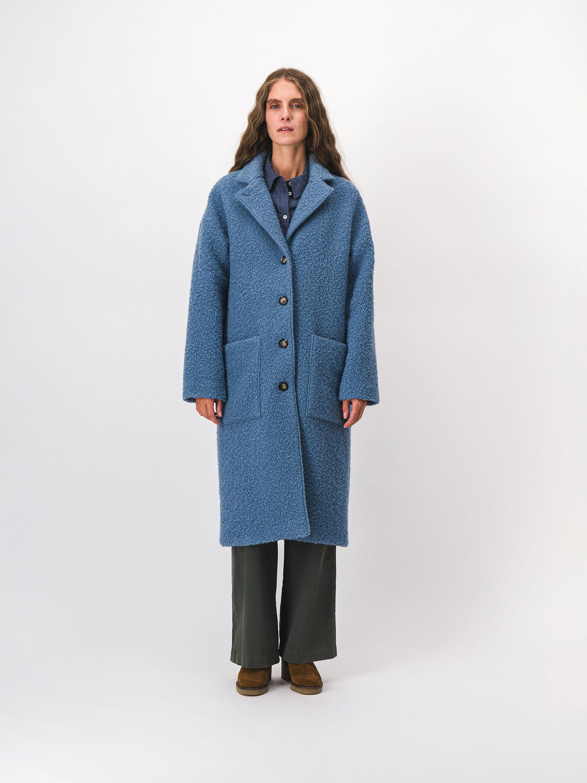 MANTEAU KLARY  Glacier , Pr&ecirc;t-&agrave;-porter Bensimon