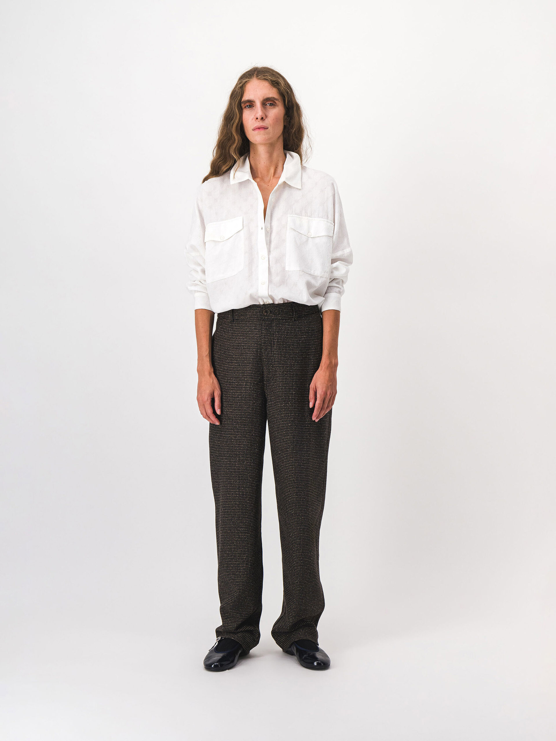 PANTALON CHINO Pied de puce , Prêt-à-porter Bensimon