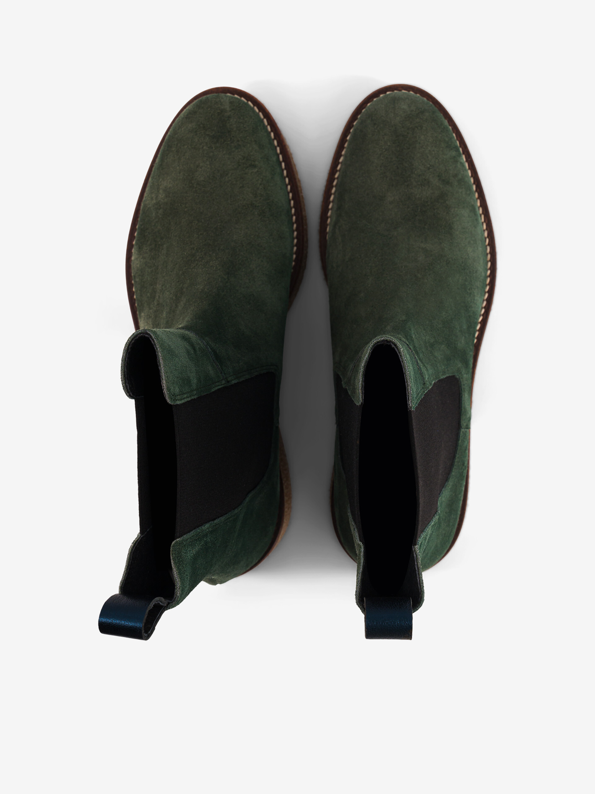 CHELSEA BOOTS CREPE  Foret , Pr&ecirc;t-&agrave;-porter Bensimon