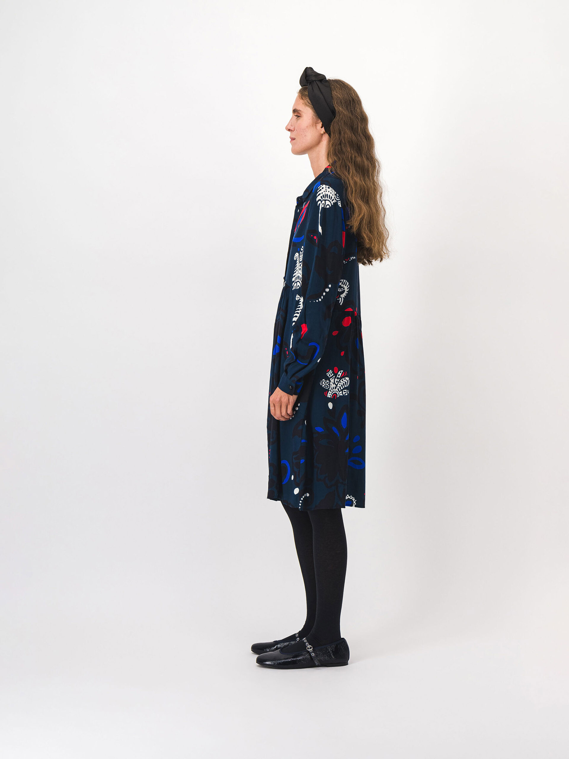 ROBE JAYA  Imprime bleu , Pr&ecirc;t-&agrave;-porter Bensimon
