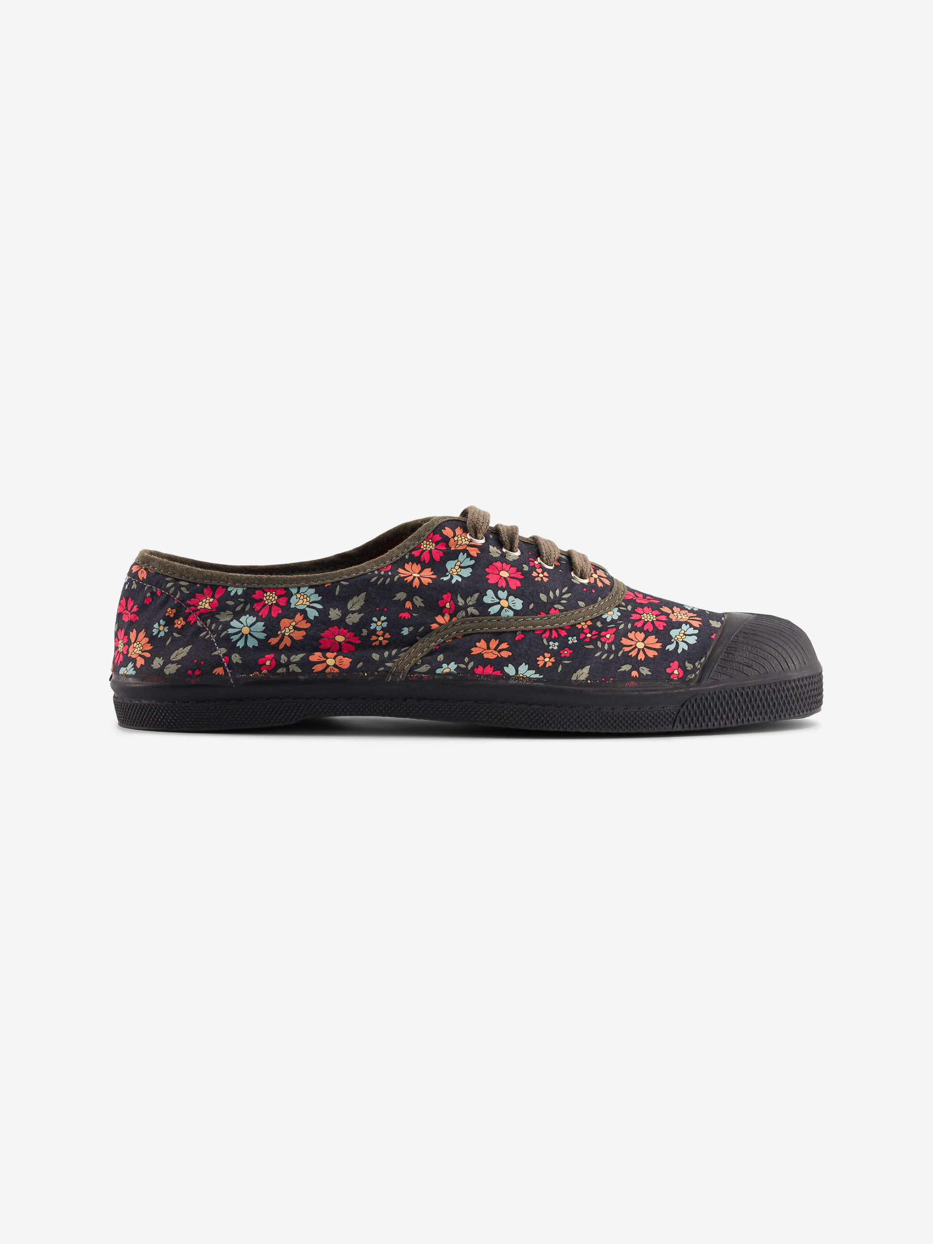 TENNIS LACET FEMME LIBERTY  Imprime capel floret , Tennis & Chaussures Bensimon