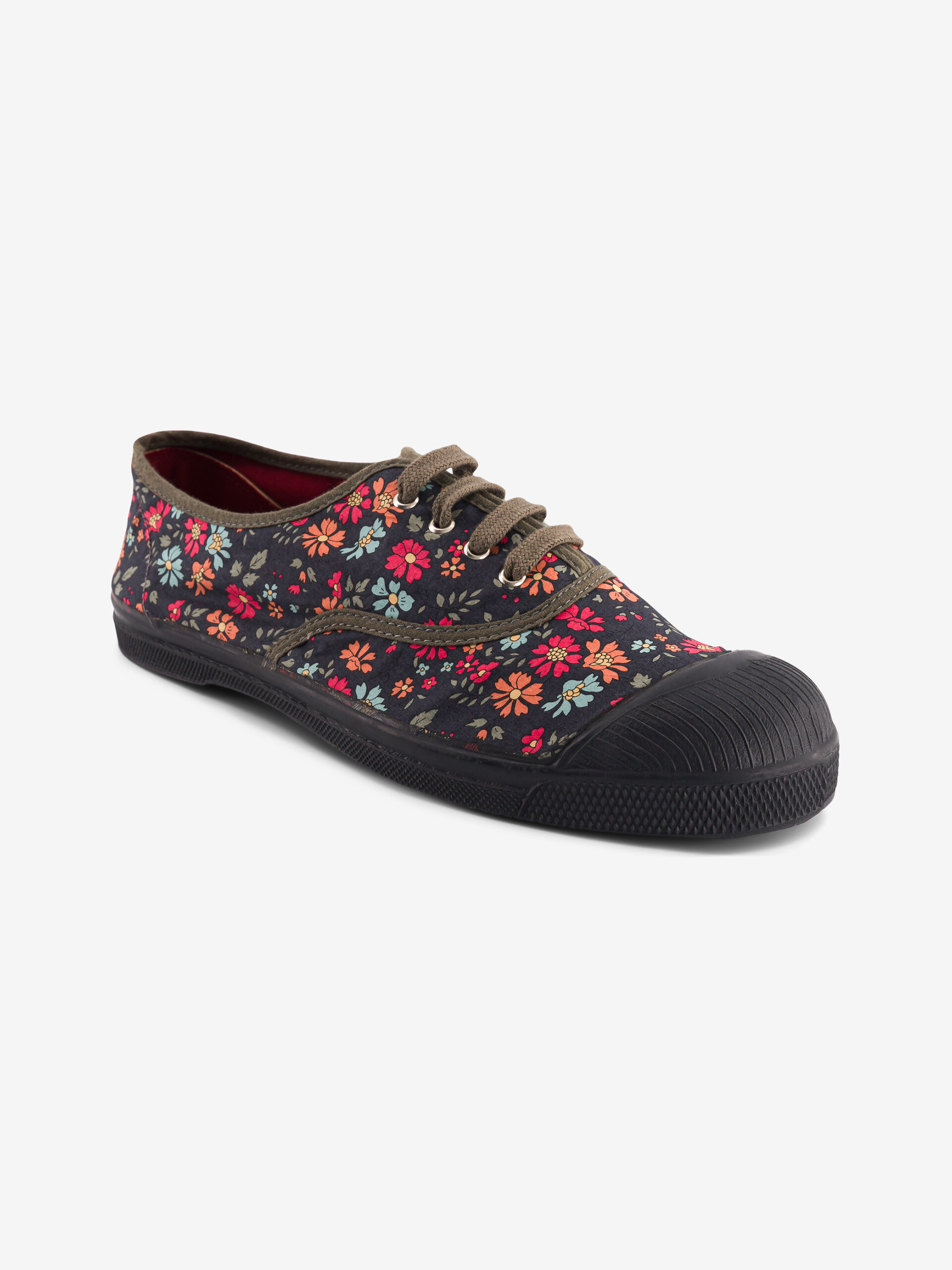 TENNIS LACET FEMME LIBERTY  Imprime capel floret , Tennis & Chaussures Bensimon