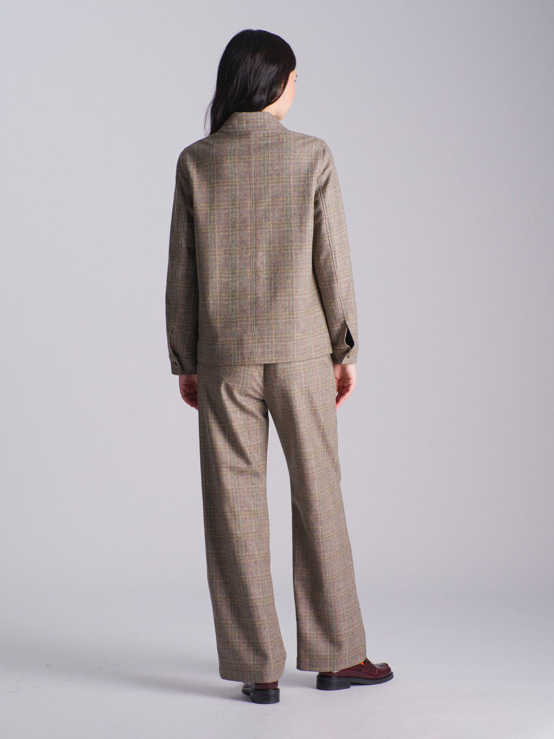 VESTE GOLTA Carreaux , Prêt-à-porter Bensimon