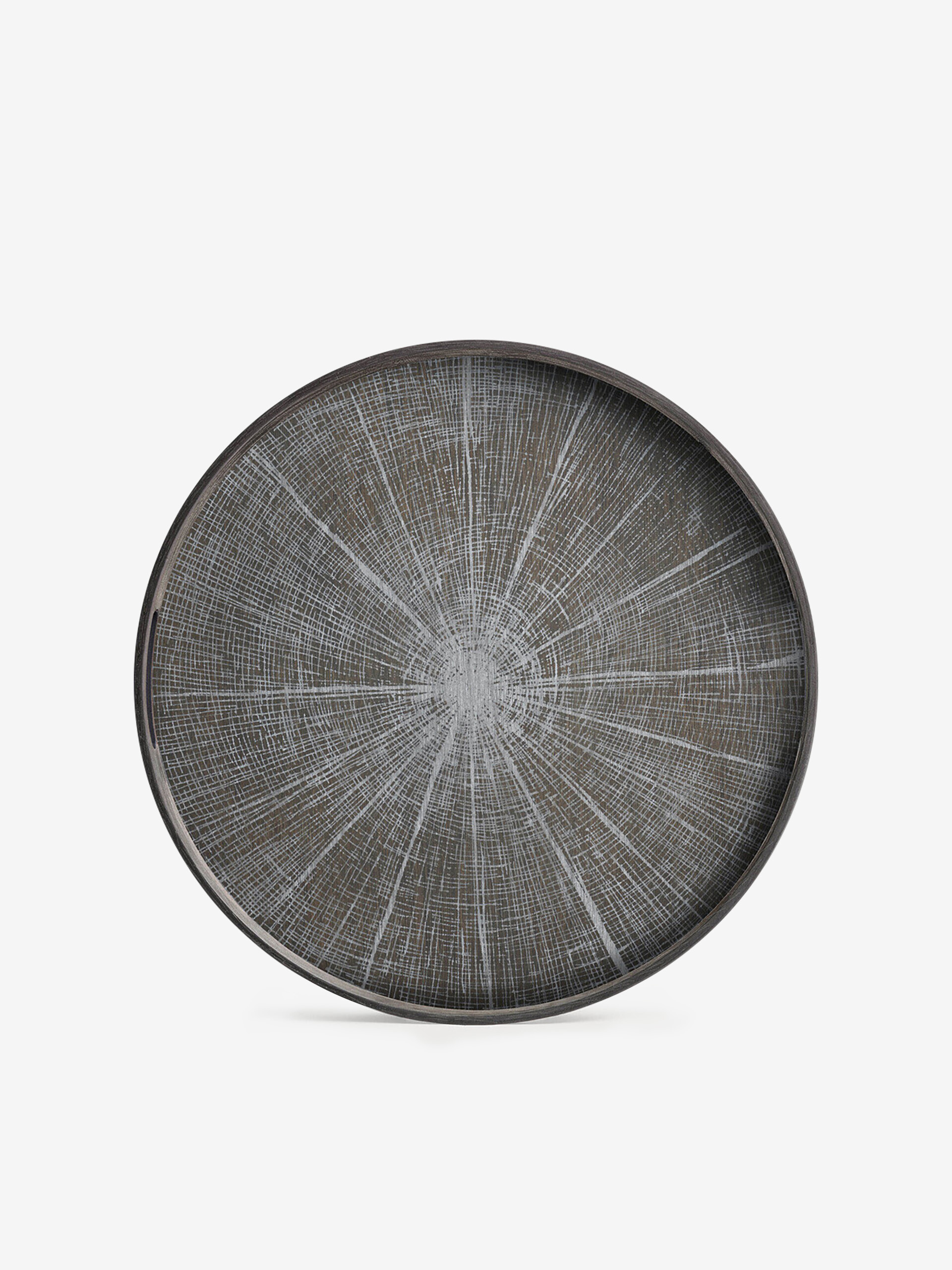 PLATEAU EN BOIS WHITE SLICE  - ETHNICRAFT  Multicolore , Maison Bensimon