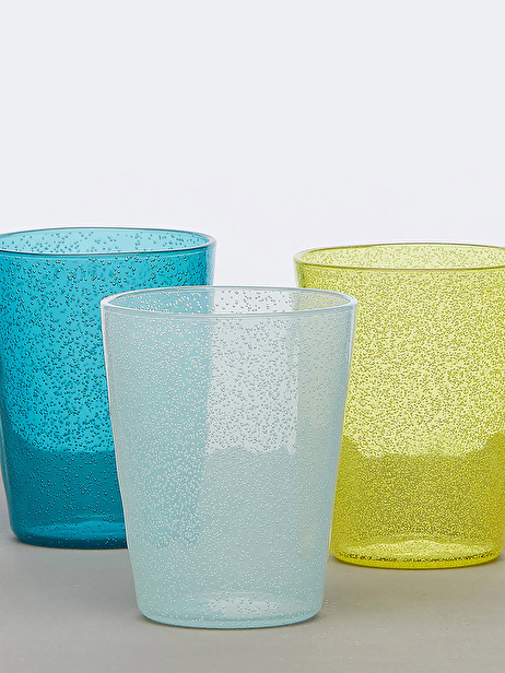 VERRE A EAU METACRILATO BLEU CLAIR - ZANI SERAFINO  Ciel , Maison Bensimon