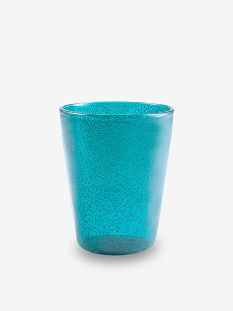 VERRE A EAU METACRILATO TURQUOISE - ZANI SERAFINO  Turquoise , Maison Bensimon