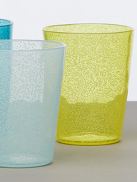 VERRE METACRILATO JAUNE - ZANI SERAFINO  Jaune , Maison Bensimon