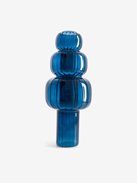 VASE TWIST BLEU M - MAISON BENSIMON  Bleu , Maison Bensimon