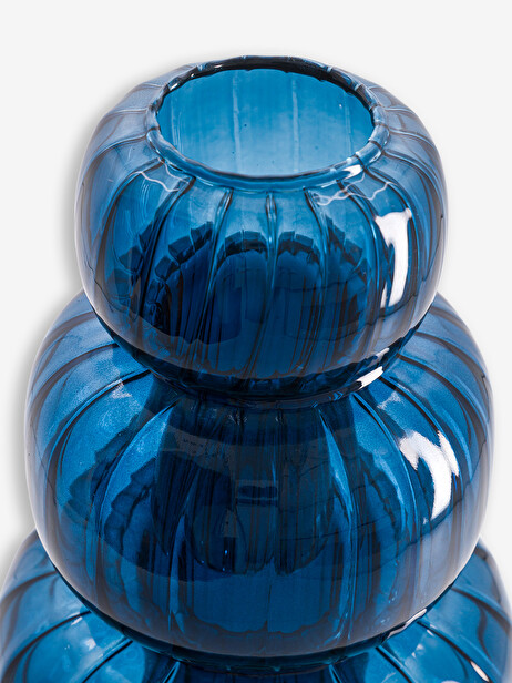 VASE TWIST BLEU M - MAISON BENSIMON  Bleu , Maison Bensimon