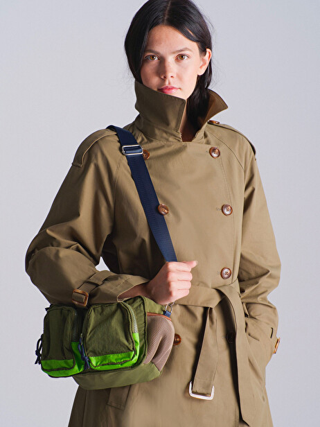 TRENCH MANUEL  Militaire , Prêt-à-porter Bensimon