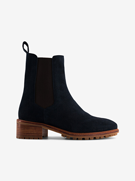 BOTTINE CASUAL  Marine , Archives Bensimon