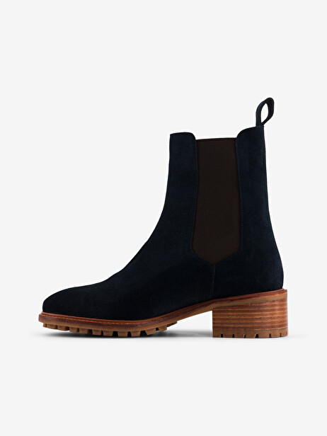 BOTTINE CASUAL  Marine , Archives Bensimon
