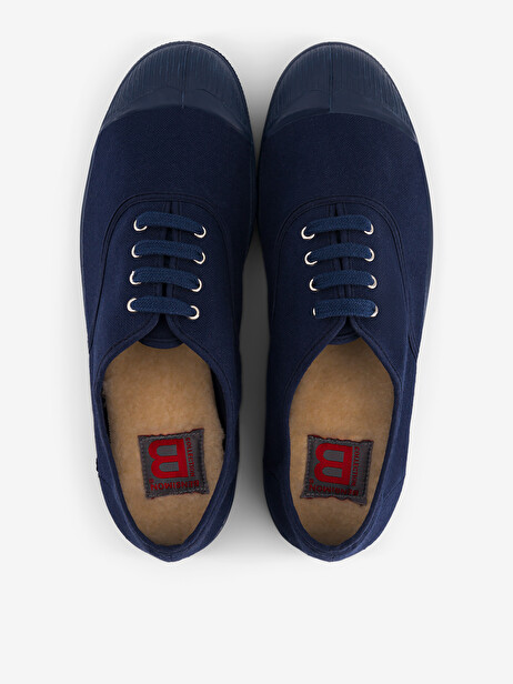 TENNIS LACET FEMME COLORSOLE  Marine , Tennis & Chaussures Bensimon