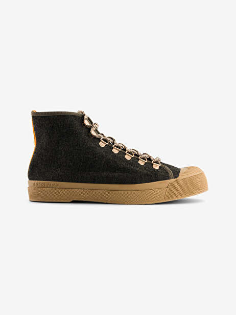 STELLA FEMME FLANELLE  Kaki , Tennis & Chaussures Bensimon