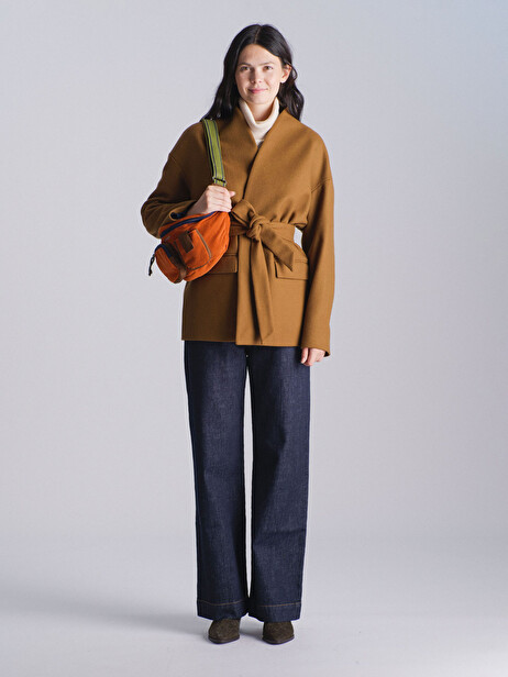 MANTEAU MIRTA  Cuivre , Pr&ecirc;t-&agrave;-porter Bensimon