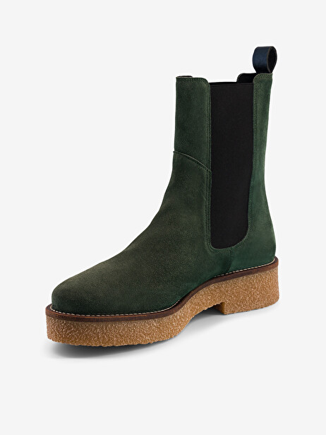 CHELSEA BOOTS CREPE  Foret , Archives Bensimon