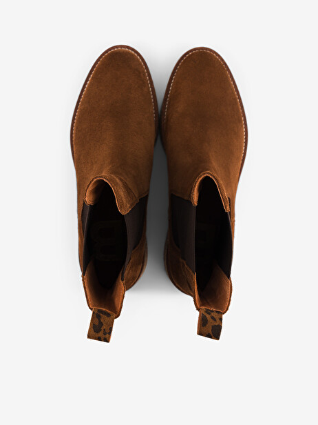 CHELSEA BOOTS CREPE  Tabac , Archives Bensimon