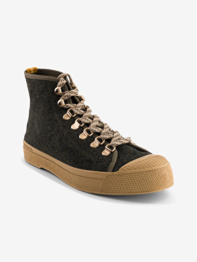 STELLA FEMME FLANELLE  Kaki , Tennis & Chaussures Bensimon
