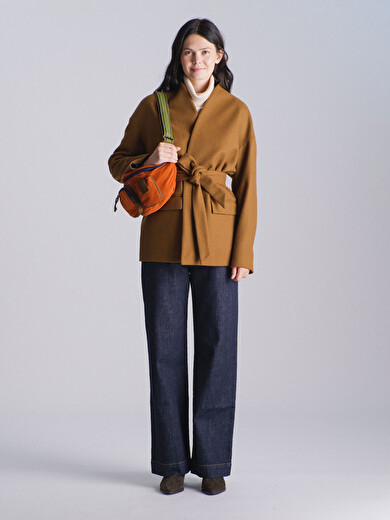 MANTEAU MIRTA  Cuivre , Prêt-à-porter Bensimon