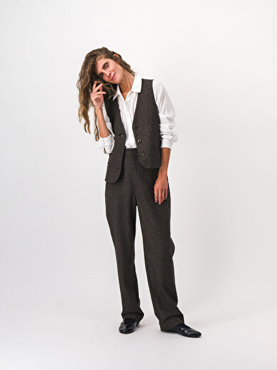 GILET MATHIAS  Pied de puce , Prêt-à-porter Bensimon