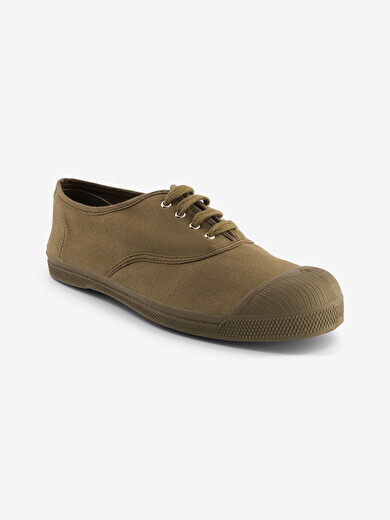 TENNIS LACET FEMME COLORSOLE  Militaire , Tennis & Chaussures Bensimon