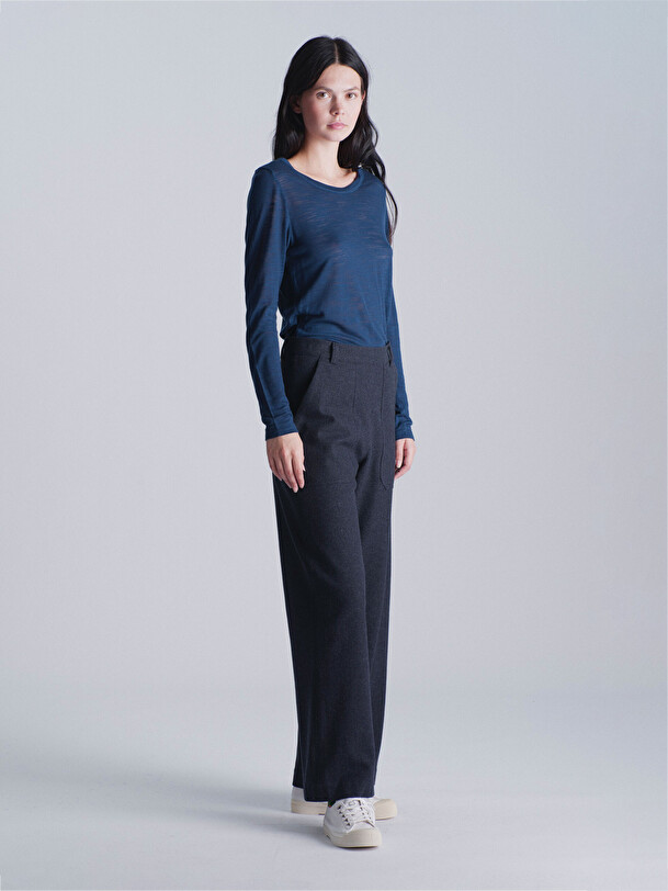 PANTALON MOÏSE Bleu nuit , Prêt-à-porter Bensimon