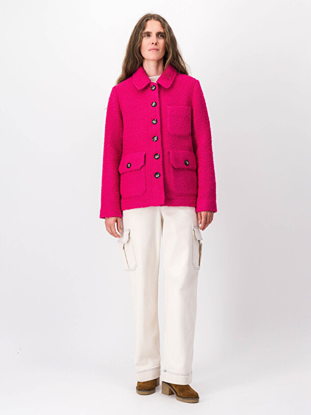 VESTE GOLTAN  Framboise , Pr&ecirc;t-&agrave;-porter Bensimon