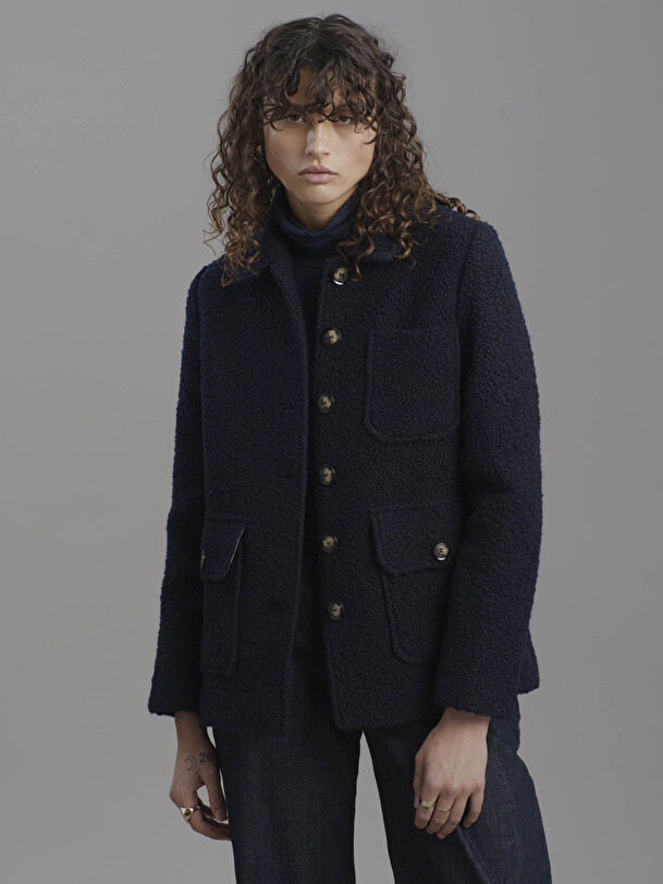 VESTE GOLTAN  Marine , Pr&ecirc;t-&agrave;-porter Bensimon