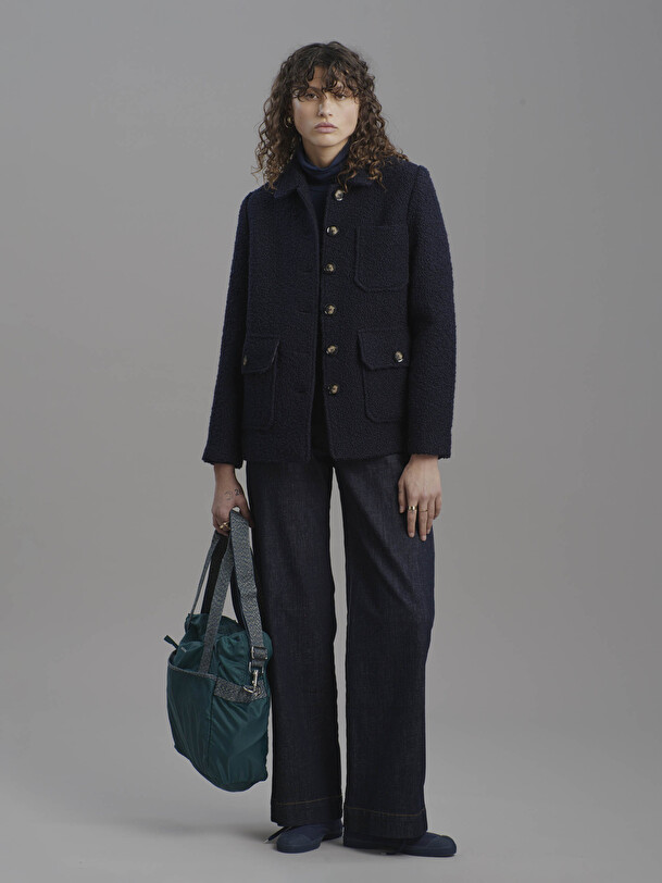 VESTE GOLTAN  Marine , Pr&ecirc;t-&agrave;-porter Bensimon