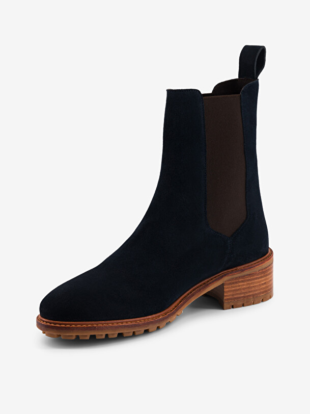 BOTTINE CASUAL Marine , Prêt-à-porter Bensimon