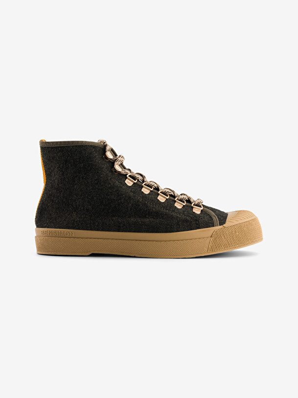 STELLA FEMME FLANELLE  Kaki , Tennis & Chaussures Bensimon
