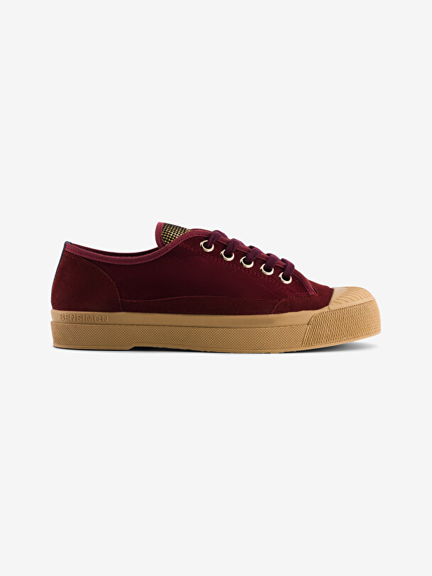 ROMY FEMME PADDING Aubergine , Tennis & Chaussures Bensimon