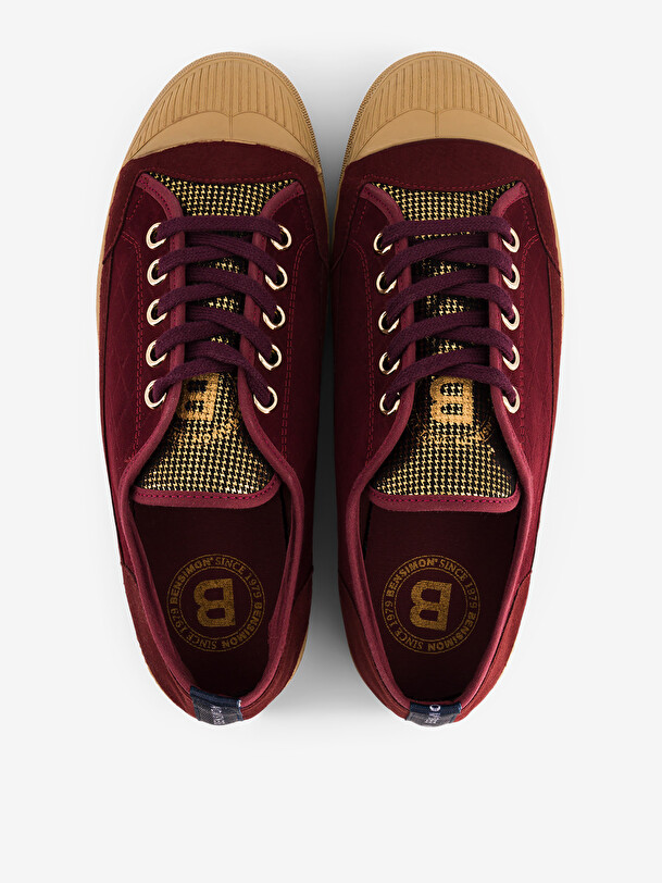 ROMY FEMME PADDING Aubergine , Tennis & Chaussures Bensimon