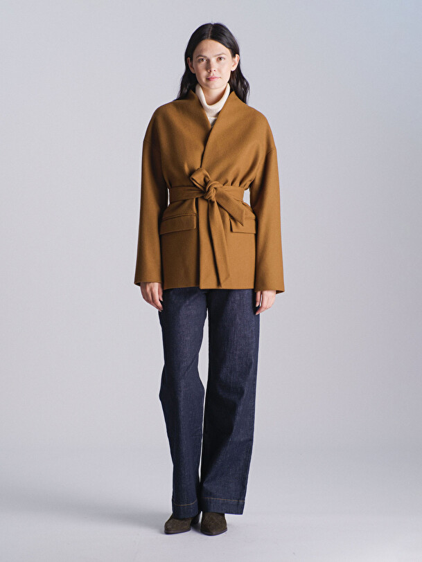 MANTEAU MIRTA Cuivre , Prêt-à-porter Bensimon