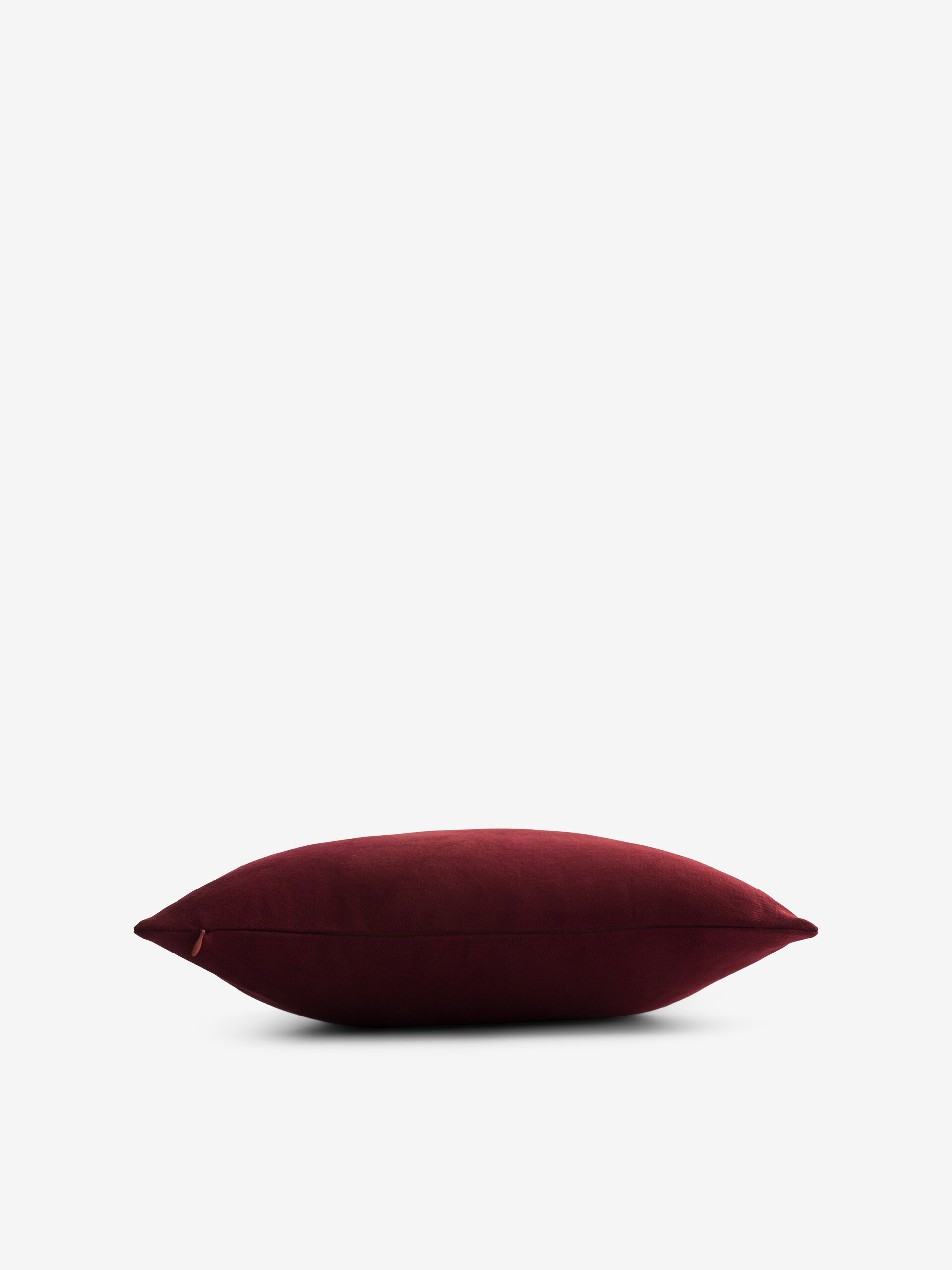 COUSSIN UNI COTON FLAMME PRUNE 45x45 Prune , Maison Bensimon